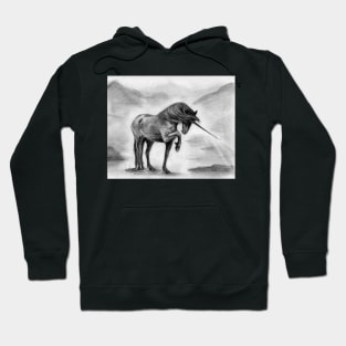 Black Unicorn Hoodie